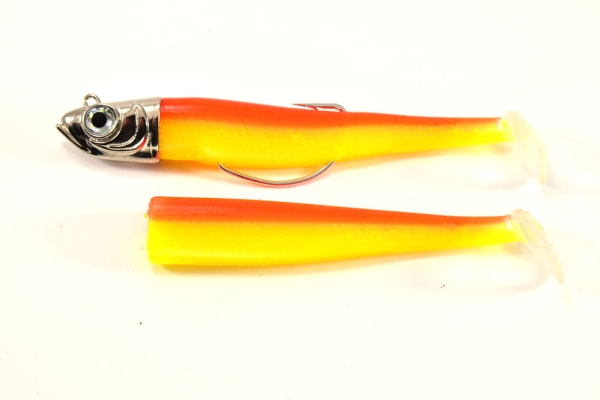 Roller Shad 125 Combo 23gr + 1 Body (Orange Yellow UV)